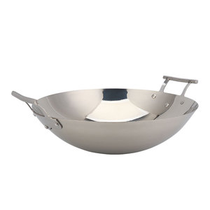 <span class=keywords><strong>Wok</strong></span> à <span class=keywords><strong>Induction</strong></span> écologique en <span class=keywords><strong>acier</strong></span> inoxydable, avec poignées, poêle pour cuisson, nouveau produit - Product Image 6