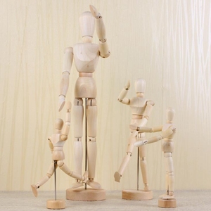 Modèle de dessin en bois de haute qualité, poupé<span class=keywords><strong>e</strong></span> à articulations mobiles en bois, artisanat non fini, poupé<span class=keywords><strong>e</strong></span> à articulations en bois - Product Image 4