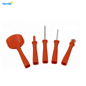 Kit de sculpture <span class=keywords><strong>citrouille</strong></span> pour Halloween, lot de 5 pièces, sans danger pour les enfants, avec motifs, offre spéciale, livraison rapide - Product Image 2