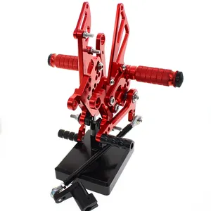 FXCNC brand universal motorcycle part CNC footpeg footrest rearset pedal fit all brans motorcycle