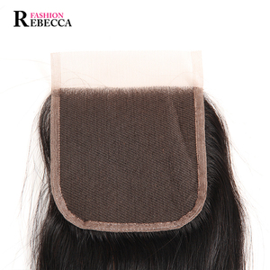 Rebecca 100% 건강한 인간의 머리 페루 머리 번들 폐쇄 - Product Image 4
