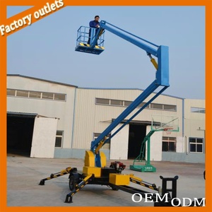 Piattaforma Elevatrice Articolata Idraulica Mobile su Rimorchio da 12m - Product Image 3