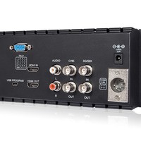 5 Zoll Triple 2RU X480 Broadcast LCD Rack Mount HD Monitor Sdi Monitor