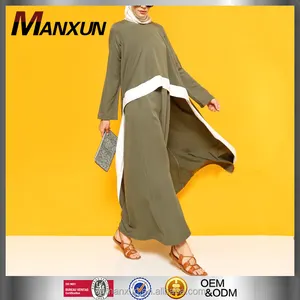 2016 Thiết Kế Đặc Biệt Trang Phục Phụ Nữ Hồi Giáo Dubai Abaya Và Kaftan Khimar Và Váy