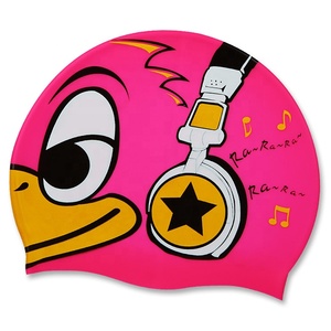 Bonitos gorros <span class=keywords><strong>de</strong></span> natación negros y amarillos - Product Image 5