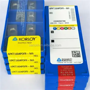 Sản xuất tại Hàn Quốc Korloy máy cnc công cụ chuyển carbide insert