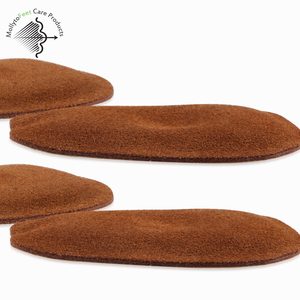 Cowskin असली लेदर + मेमोरी फोम साबर धूप में सुखाना के लिए स्वयं चिपकने वाला विरोधी घर्षण पैर Instep तकिया महिलाओं या पुरुषों के जूते - Product Image 3