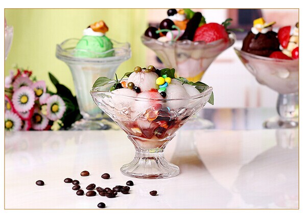 wholesale Glass Ice Cream Sundae Cup