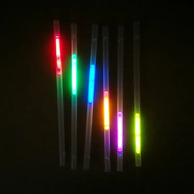 Novelty items led glow cups with glow straw