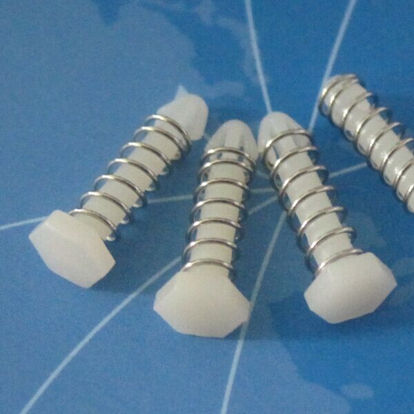 Поставка из Китая, черный и натуральный с пружиной nylon66 ROHS с пружинной заклепкой