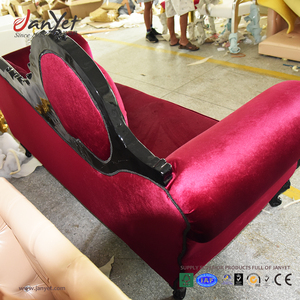 थोक सस्ते शादी लाल और काले कोच लाउंज सोफा - Product Image 6