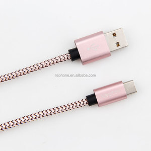 Teléfono Móvil nylon trenzado <span class=keywords><strong>USB</strong></span> <span class=keywords><strong>2.4</strong></span> a <span class=keywords><strong>micro</strong></span> B cable de carga para Samsung Android dispositivos - Product Image 2
