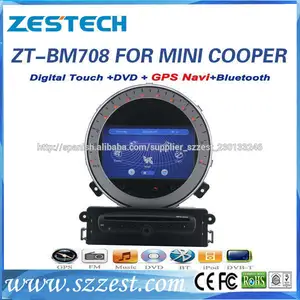 ZESTECH 7” Para BMW Mini Cooper Dvd del Coche/Para BMW Gps del Coche/Para Mini Cooper Dvd Gps del Coche Radio Bluetooth