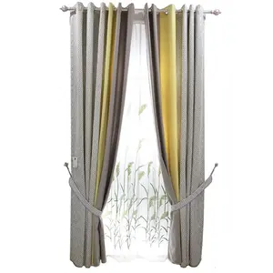 manufactory decorative print curtains in europe style curtains