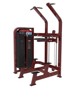 Type à genoux <span class=keywords><strong>Dip</strong></span>/Menton <span class=keywords><strong>Assist</strong></span> Série de force d'équipement de gymnastique commerciale - Product Image 1