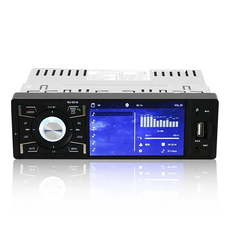 4 zoll Car Radio video Player Support FM USB / SD Card/AUX in 1 DIN Stereo MP4 MP5 Support Rear Camera