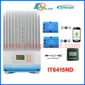 <span class=keywords><strong>Controlador</strong></span> <span class=keywords><strong>de</strong></span> <span class=keywords><strong>Carga</strong></span> Solar MPPT <span class=keywords><strong>EPSOLAR</strong></span> ITracer IT6415ND 60A con Protocolo Modbus, Regulador MPPT 60A, <span class=keywords><strong>Controlador</strong></span> Solar MPPT 60A 48v - Product Image 1