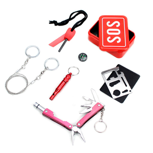 6 piezas contienen deporte al aire libre Camping senderismo Kit <span class=keywords><strong>de</strong></span> equipo <span class=keywords><strong>de</strong></span> supervivencia <span class=keywords><strong>de</strong></span> <span class=keywords><strong>emergencia</strong></span> Kit <span class=keywords><strong>de</strong></span> herramientas <span class=keywords><strong>de</strong></span> supervivencia SOS - Product Image 3