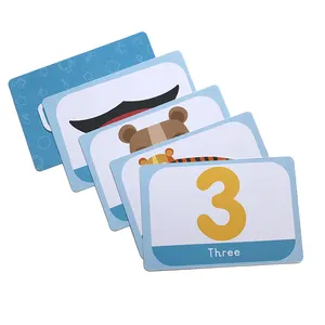 Professional Factory Custom Printed Teach Flash Cards For Education