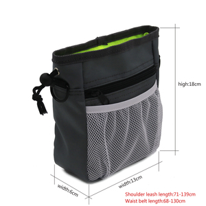 Lovoyagert borsa da addestramento per cani in Nylon borsa da viaggio da esterno cintura in vita con distributore di sacchetti per animali domestici - Product Image 2