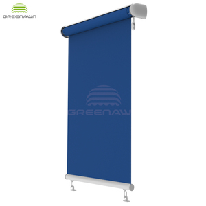Interruptor de Control remoto de aleación de aluminio, <span class=keywords><strong>toldo</strong></span> de persianas Vertical con forma de pantalla enrollable - Product Image 1