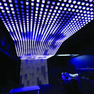 Revolusi LED untuk kalkulator disko pencahayaan klub malam untuk langit-langit led dan visualisasi efek dinding di klub malam