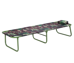 Venta directa de fábrica de alta calidad acero hierro plegable <span class=keywords><strong>cama</strong></span> de metal sola - Product Image 5