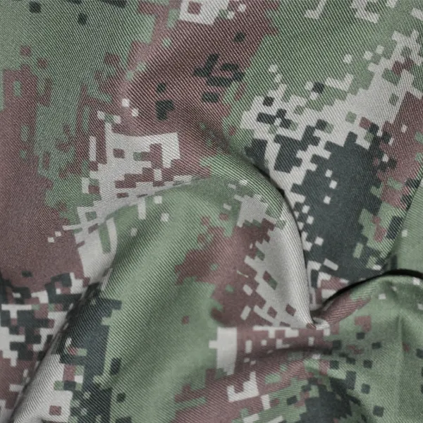 Ngụy Trang Polyester Cotton Săn Camo Vải