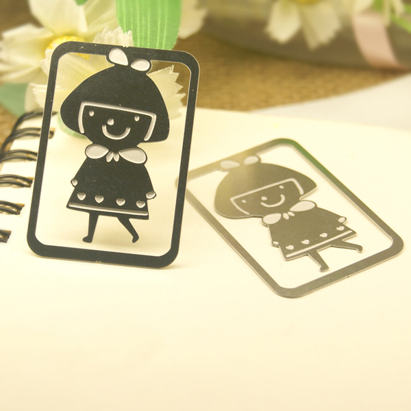 Personalized stationery gift small boy and gire style bookmark - Product Image 4