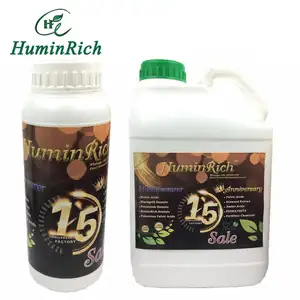 "HuminRich" Animal Amino Npk Seaweed Extract Foliar Organic Bio Fertilizer Fulvic Acid Humic Acid Potassium Humate Liquid