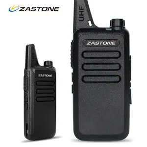 Zastone X6 UHF Walkie Talkie Mini Dua Arah, Walkie Talkie Skala Kecil, Layanan Radio Industri Luar Ruangan
