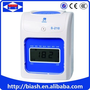 Thiết Kế Tốt Màn Hình LCD Máy Ghi Thời Gian Thẻ Điện Tử Với Thẻ Thời Gian Miễn Phí Và Ruy Băng - Product Image 4