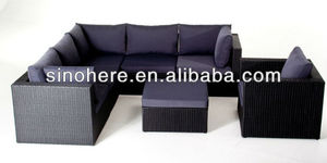 7 шт. Смола плетеная сад комплект - Product Image 1
