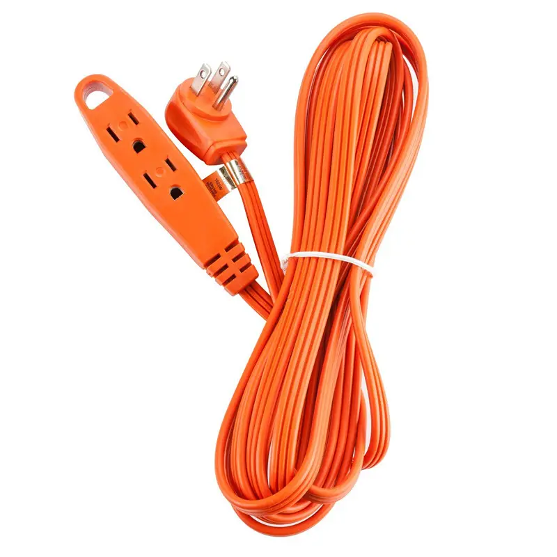 Right Angle Plug Flat Wire Extension Cord Flat Plug Extension Cord