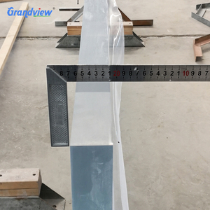 Chống UV uốn cong nhiệt 70mm dày rõ ràng tấm hồ cá cửa sổ hồ bơi với kính - Product Image 3