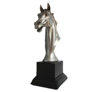 <span class=keywords><strong>De</strong></span> resina escultura cabeza caballo trofeo - Product Image 3