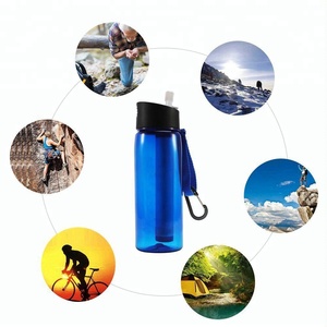 2020 Top bán cảm ứng mềm mại Carry <span class=keywords><strong>cap</strong></span> thể thao cá nhân xách tay lọc máy lọc nước chai với bộ lọc - Product Image 5