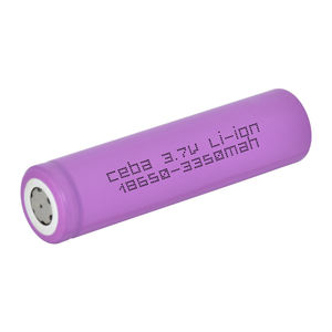 CEBA <span class=keywords><strong>3</strong></span>,7 V recargable de iones de litio de 3350 mAh 18650 Li-Ion de la batería de <span class=keywords><strong>3</strong></span>,7 V - Product Image 1
