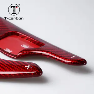 T-carbon estensione della paletta del cambio del volante per Ford Taurus Paddle in fibra di carbonio Shifter accessori interni Shifting Paddle