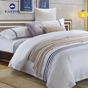 % 100% pamuk lüks renk içinde sheraton otel yatak seti, çin'den pamuk otel yatak setleri