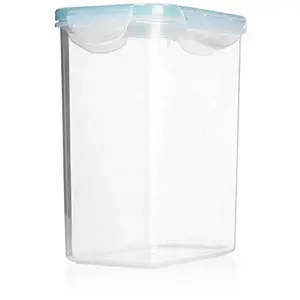 2.2L airtight no leak Extra Large Tall Plastic Food Storage containers for sugar milk coco powder