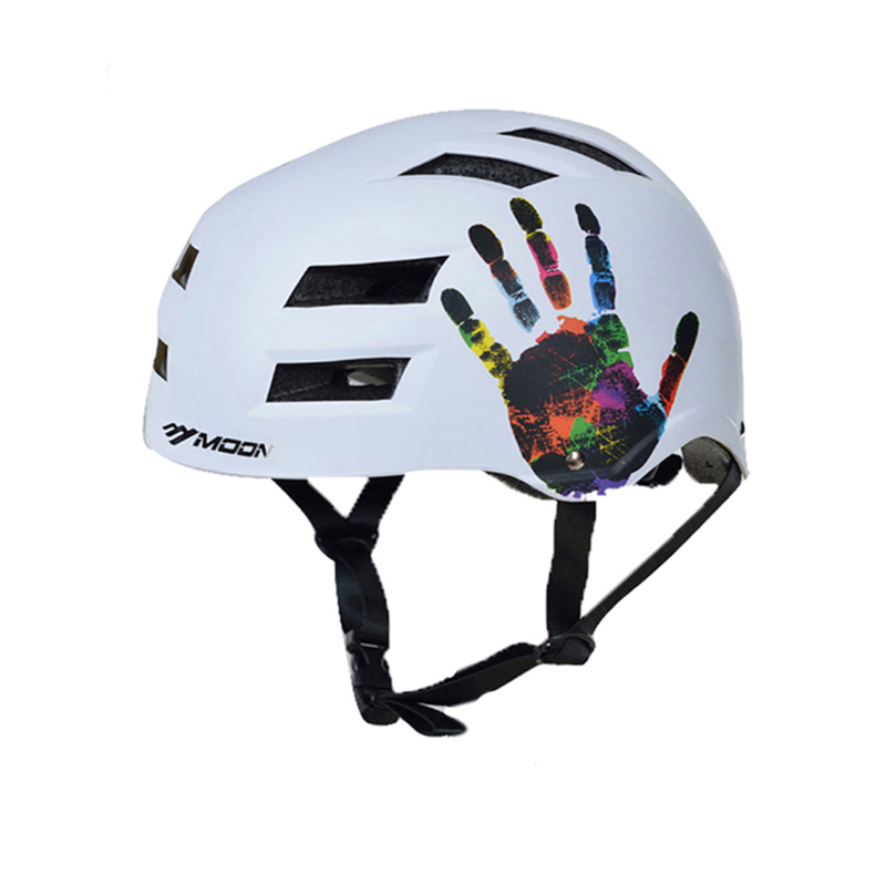 Capacete lua para bicicleta 2019, equipamento para piloto de segurança para ciclismo