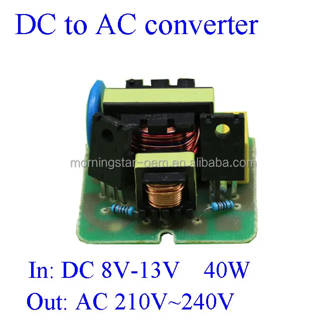 Второе поколение DC-AC модуль питания dc 12V к переменному току 220V инвертор для 40 Вт энергосберегающие лампы/маршрутизатор Wi-Fi динамик/DVD/VCD/машина