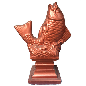 Moules en plastique ABS en forme de poisson pour statues décoratives en béton pour colonnes de balustres - Product Image 3