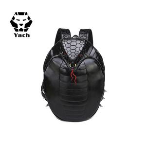 Zaino 3D con Motivo Serpente <span class=keywords><strong>Re</strong></span>, per Coppie, Sportivo, Alla Moda, per Computer, Design Originale con Pelle di Serpente - Product Image 3