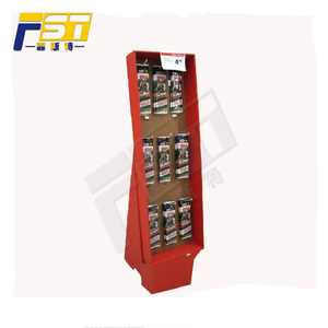 Plegable <span class=keywords><strong>totem</strong></span> regalo tarjeta soporte de exhibición con ganchos - Product Image 2