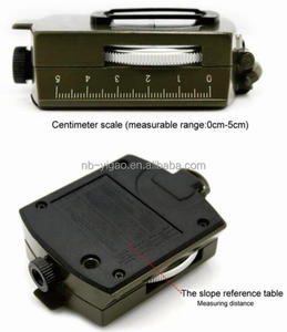 Boussole tactique multifonctionnelle de survie avec cordon et étui, étanche et résistante aux chocs, avec visée optique - Product Image 4
