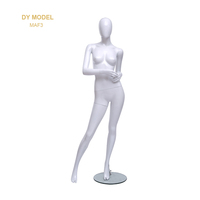 Mannequin féminin invisible en fil métallique, corps entier