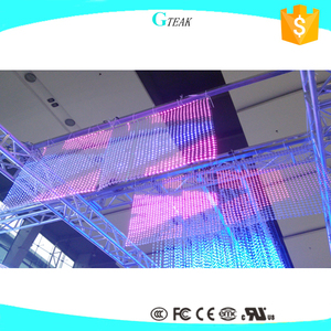 <span class=keywords><strong>Écran</strong></span> LED en maille transparente flexible pour façade, rideau lumineux LED extérieur, <span class=keywords><strong>écran</strong></span> LED <span class=keywords><strong>magique</strong></span> en maille - Product Image 5