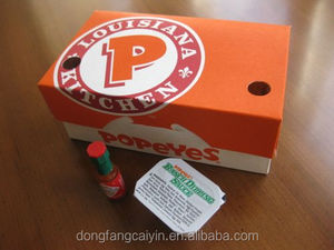 Planche ivoire jetable <span class=keywords><strong>KFC</strong></span> poulet, 20 pièces, boîte à poules - Product Image 6